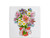 Custom: Tegel 13cm Bouquet of Flowers | 201950-customized | officiële webshop van Blond Amsterdam