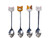 Theelepel Set Van 4 Dier Cat