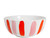 Poke Bowl 15cm Taste of Summer Pink/Red stripes | Nieuw | Officiële webshop van Blond Amsterdam