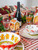 Schaal met wave rand 23cm Kerst Gingerbread man
