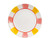 Bord 22cm Even Bijkletsen Everyday Stripes Pink Yellow – Blond Amsterdam