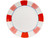 Bord 26cm Even Bijkletsen Everyday Stripes Pink Red | Even Bijkletsen | Officiële webshop van Blond Amsterdam