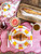 Bord 26cm Even Bijkletsen Everyday Stripes Pink Yellow - Blond Amsterdam - 3