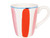 Custom: Beker 0.35L Even Bijkletsen Everyday Stripes Pink Red – Blond Amsterdam