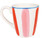 Beker 0.35L Even Bijkletsen Everyday Stripes Pink Red - Blond Amsterdam - 3