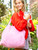 Canvas Shopper Even Bijkletsen Pink 