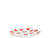 Bord 18cm Valentijn Rode Hartjes - Blond Amsterdam - 2