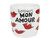 Cappuccinobeker 0.5L Valentijn Kusjes - Blond Amsterdam - 2