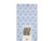 Chopsticks set van 4 Blond Sushi Blue stripes