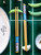 Chopsticks set van 4 Blond Sushi Blue stripes