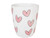 Beker 0.35L Even Bijkletsen Roze hartjes