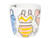 Cappuccinobeker 0,5l La Plage Bikini - Blond Amsterdam - 2
