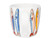Custom: Cappuccinobeker 0,5l La Plage Sardientjes 