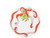 Custom: Bord 18cm Kerst Strik
