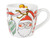 Custom: Cappuccinobeker 0,5l Kerst Strik