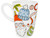 Custom: XL Beker 0,5l Kerst Kerstballen