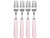 Taartvorkjes Set van 4 Even Bijkletsen Roze - Blond Amsterdam - 2