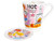 Set Hot Chocolate XL Beker + Petit Four (roze) - Blond Amsterdam - 2