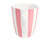Custom: Beker Roze Streep 0,35L