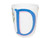 Custom: Beker Love Letter D 0,35L – Blond Amsterdam