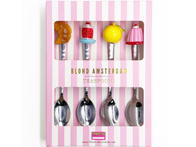 Theelepel set van 4 Even Bijkletsen