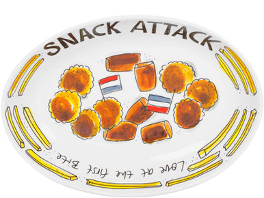 Ovale schaal ø28,5cm Snack
