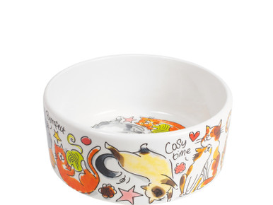 Voerbak 15.5 cm Cat Love