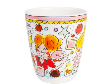 Beker Roze Rand 0.35L