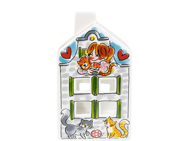 Theelicht huisje Cat Lover