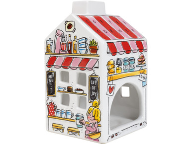 Theelicht huis Blond x Senseo