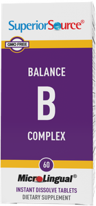 Sublingual Balance B Complex micro tabs