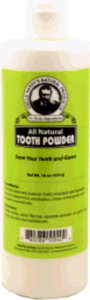Uncle Harry's Natural Tooth Powder, 16 oz