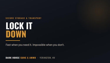 Locking It Down: Safe Firearm Storage and Transport for Nevada Gun Owners