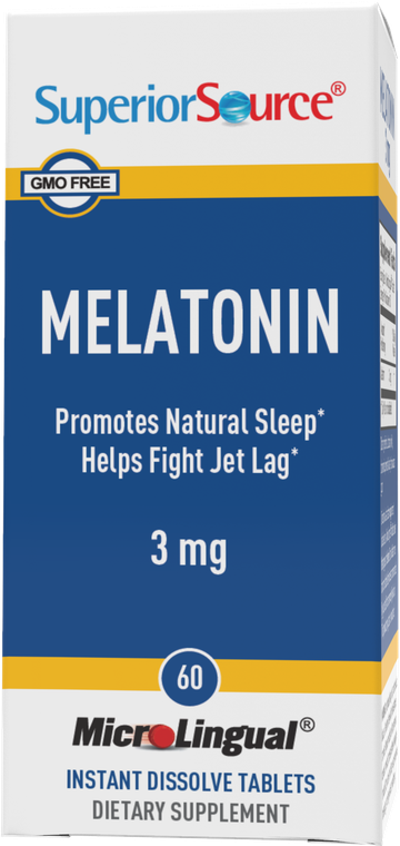Sublingual Melatonin 3 mg micro tabs