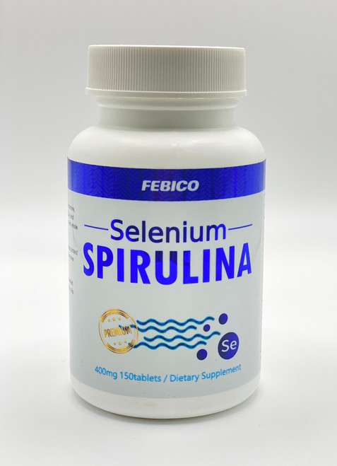 Selenium-enriched spirulina - 400mg x 150 tablets 