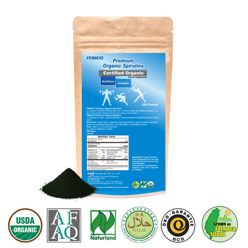 Products Organic Spirulina & Chlorella FEBICO Organic Health Store