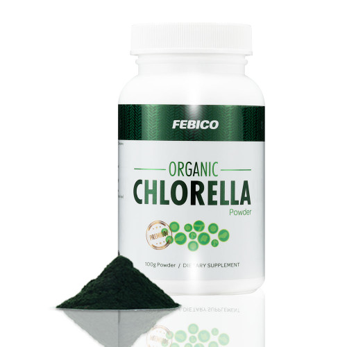FEBICO Organic Chlorella Powder -100g 
