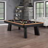 The Nouveau Pool Table | 8ft | Acacia & Black | Imperial Int.