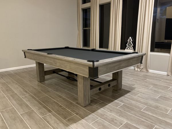 Brunswick Black Wolf Pool Table Modern Black Pool Table