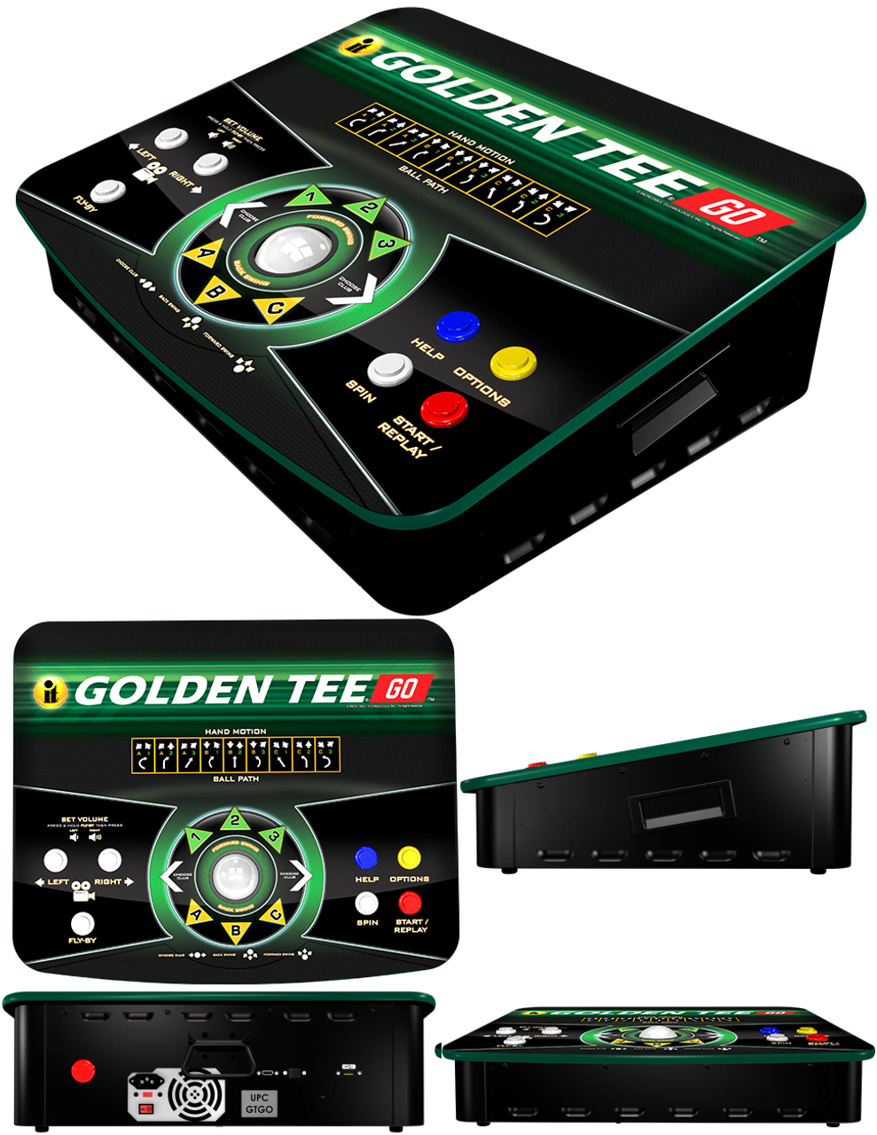 Golden Tee Go PGA Tour Portable Golf Game