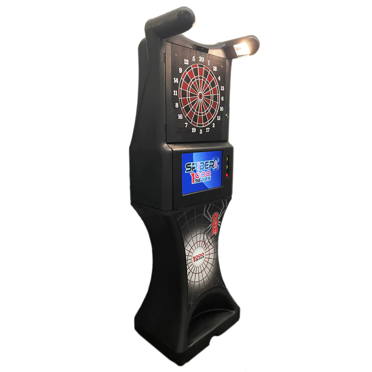 Outlaw Dart Board Cabinet with Official Electronic Scoring Soft