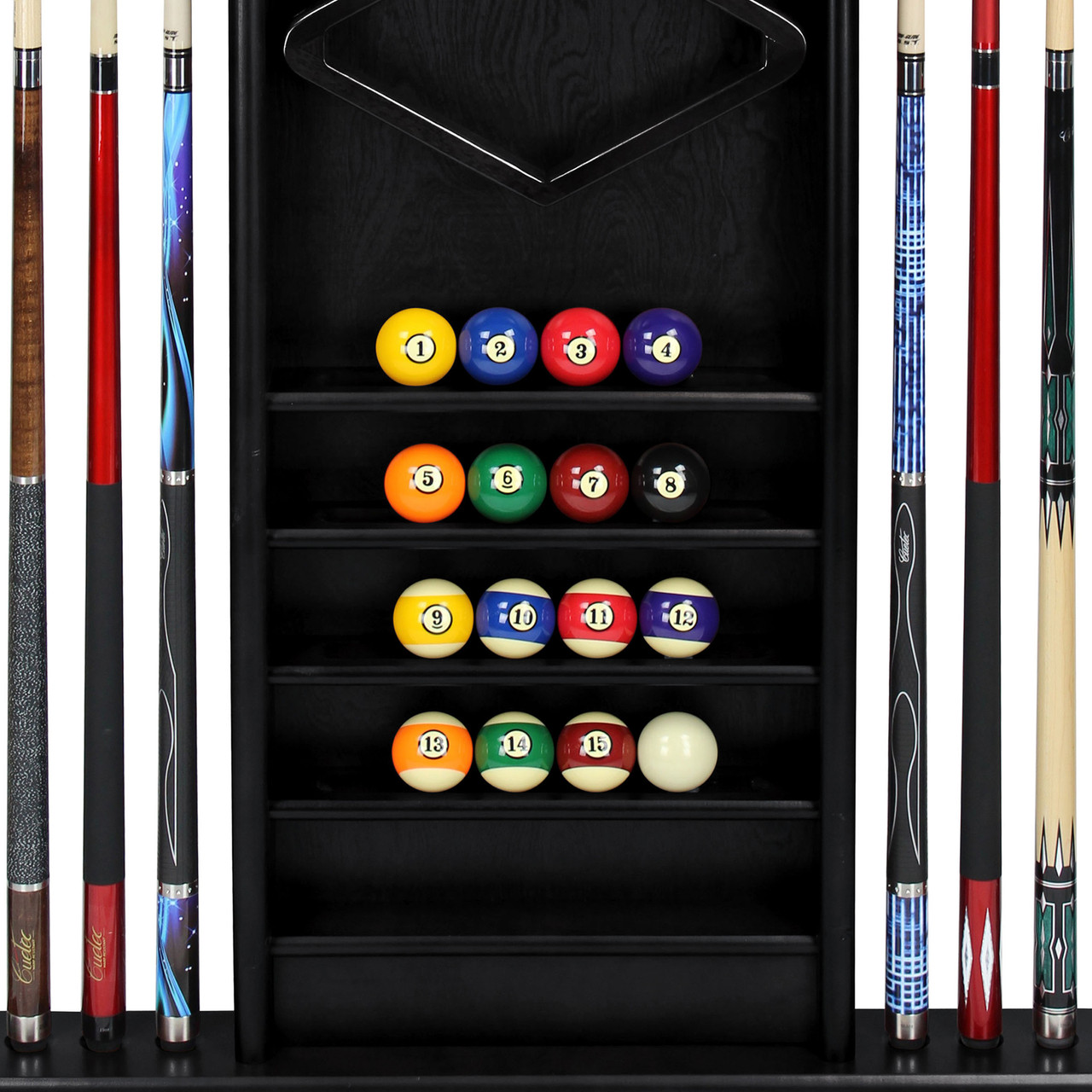 Deluxe Pool Wall Rack Holder for Sale Prestige Billiards