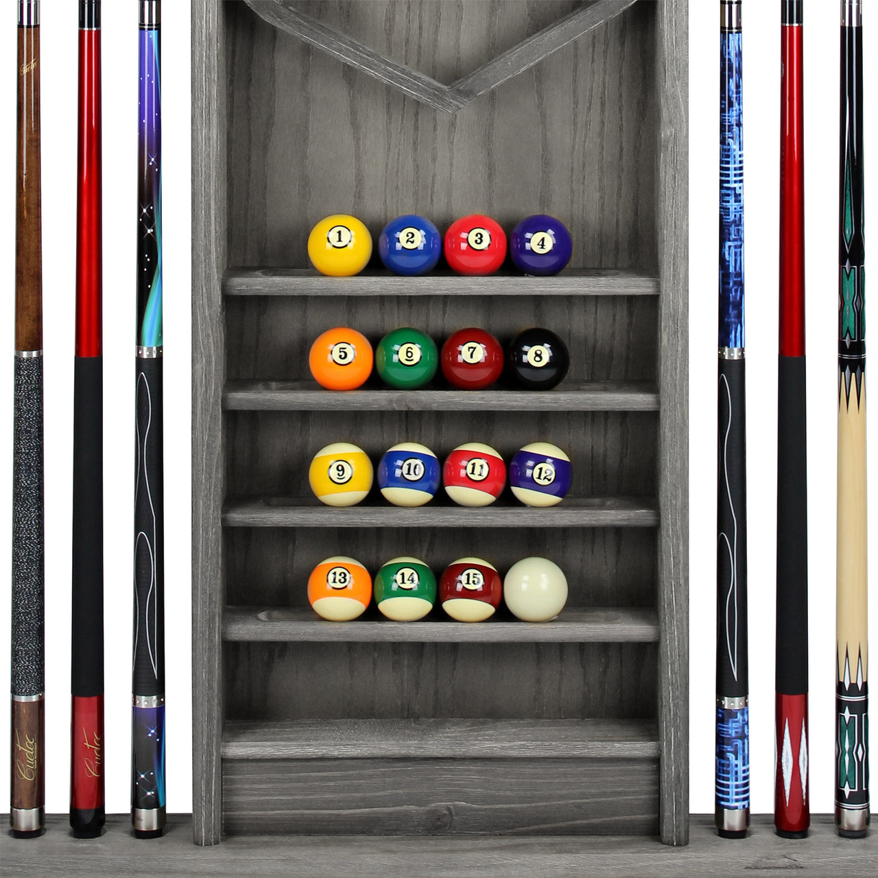 Deluxe Pool Wall Rack Holder for Sale Prestige Billiards