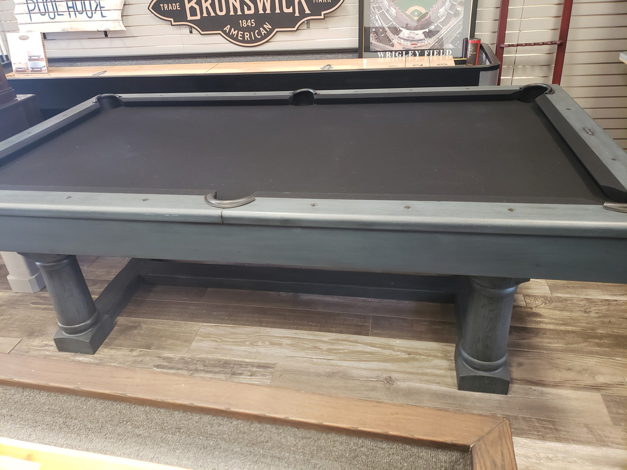 Brunswick 8ft Blue Nantucket Pool Table Prestige Billiards