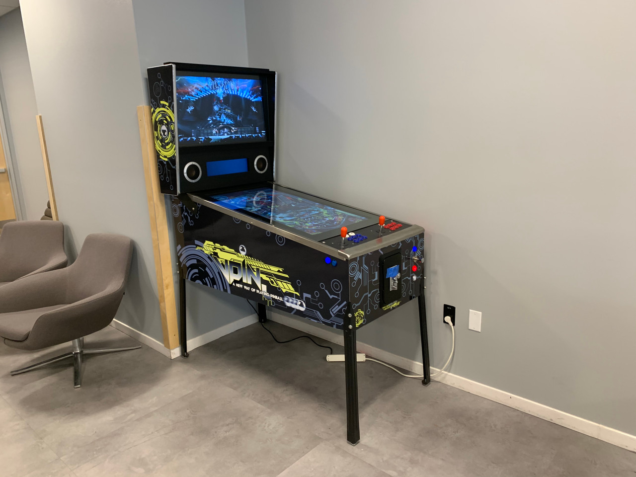 electronic pinball machine