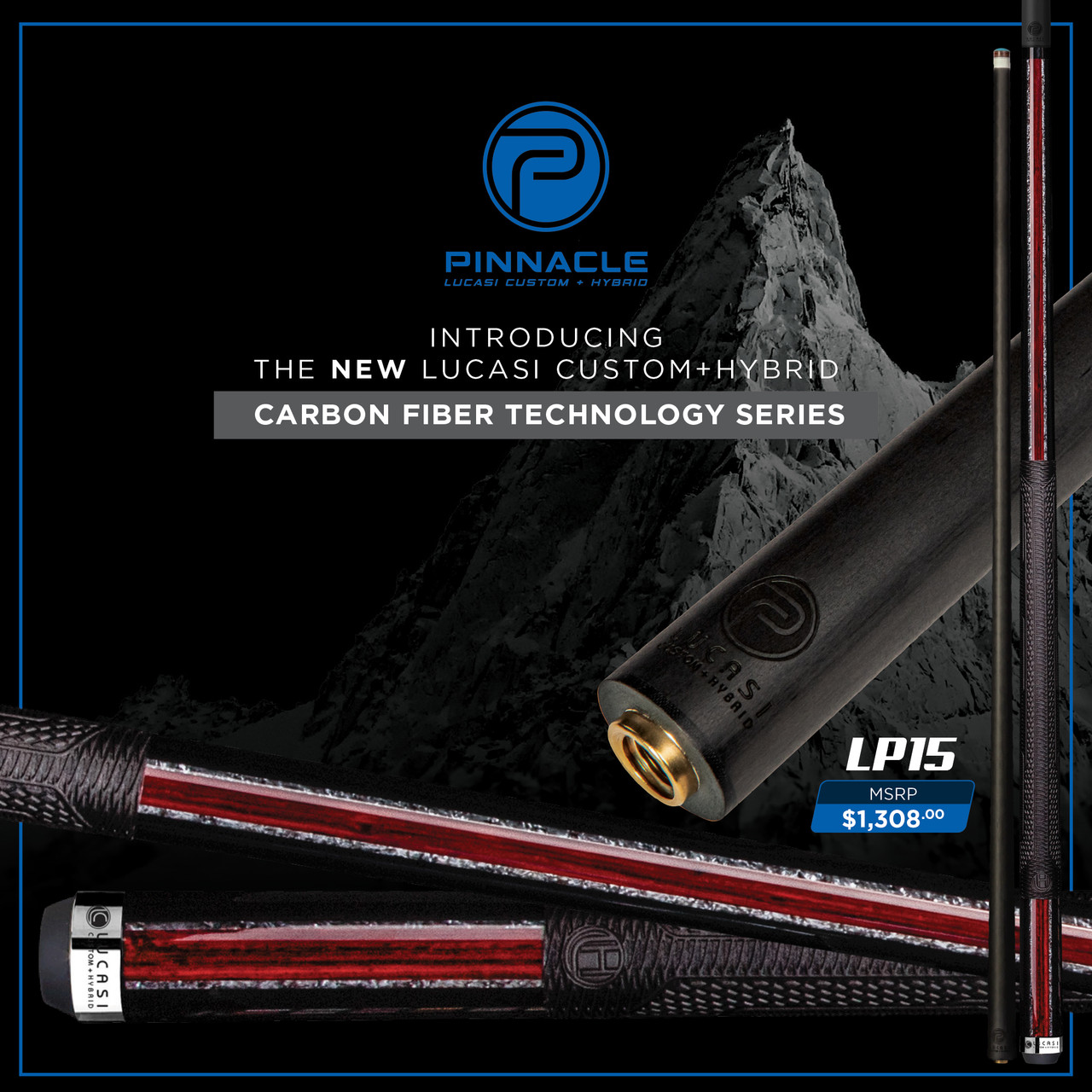 j*k様 オールドLucasiキュー LP15 | Pinnacle Carbon Fiber | Lucasi