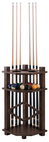 Harpeth Corner Cue Rack | Multi Stain | Legacy