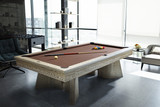 BLOW OUT PRICE Sagrada Pool Table | 8 Foot | Sand Washed Finish | Brunswick