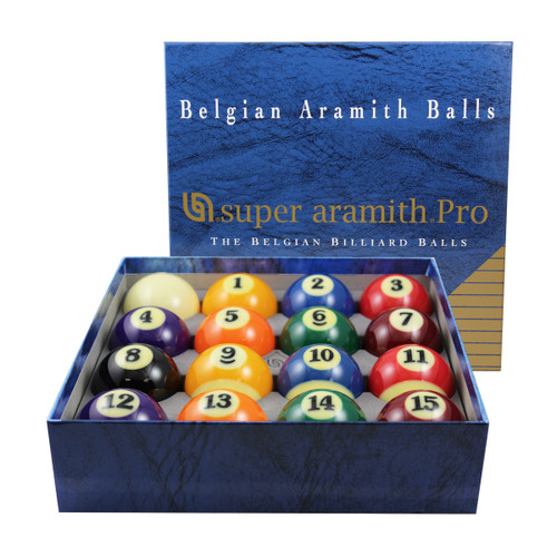 Super Aramith Professional 2 1/4-in. Billiard Ball Set