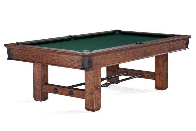 Canton Pool Table | 7Foot or 8 Foot | Black Forest or Rustic Grey Finish | Delivery & Install included | Brunswick
